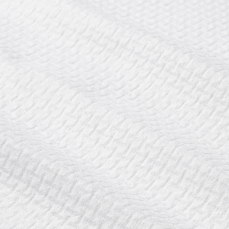 Spunlace Putih Bertekstur Viscose EF Penuh Bukan Tenunan